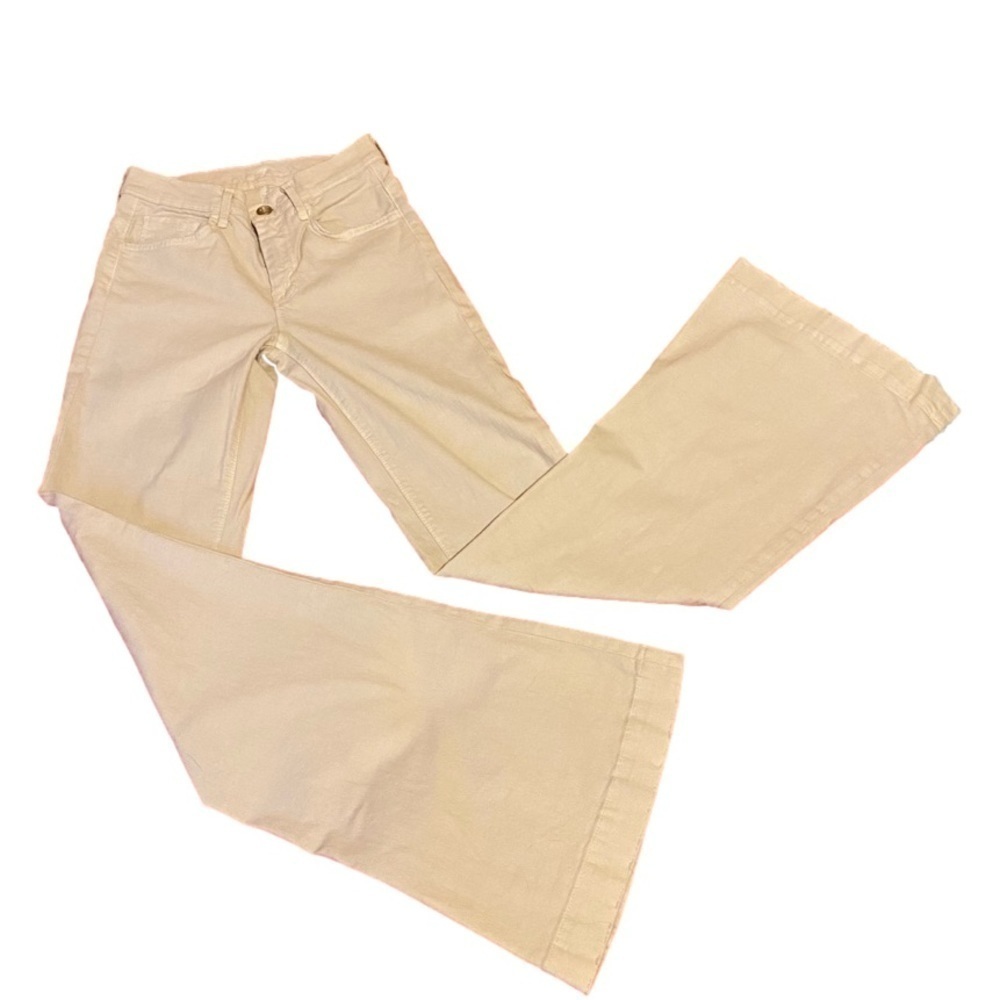 7 FOR ALL MANKIND Stretch Flare Jeans Size 24 Style Ginger